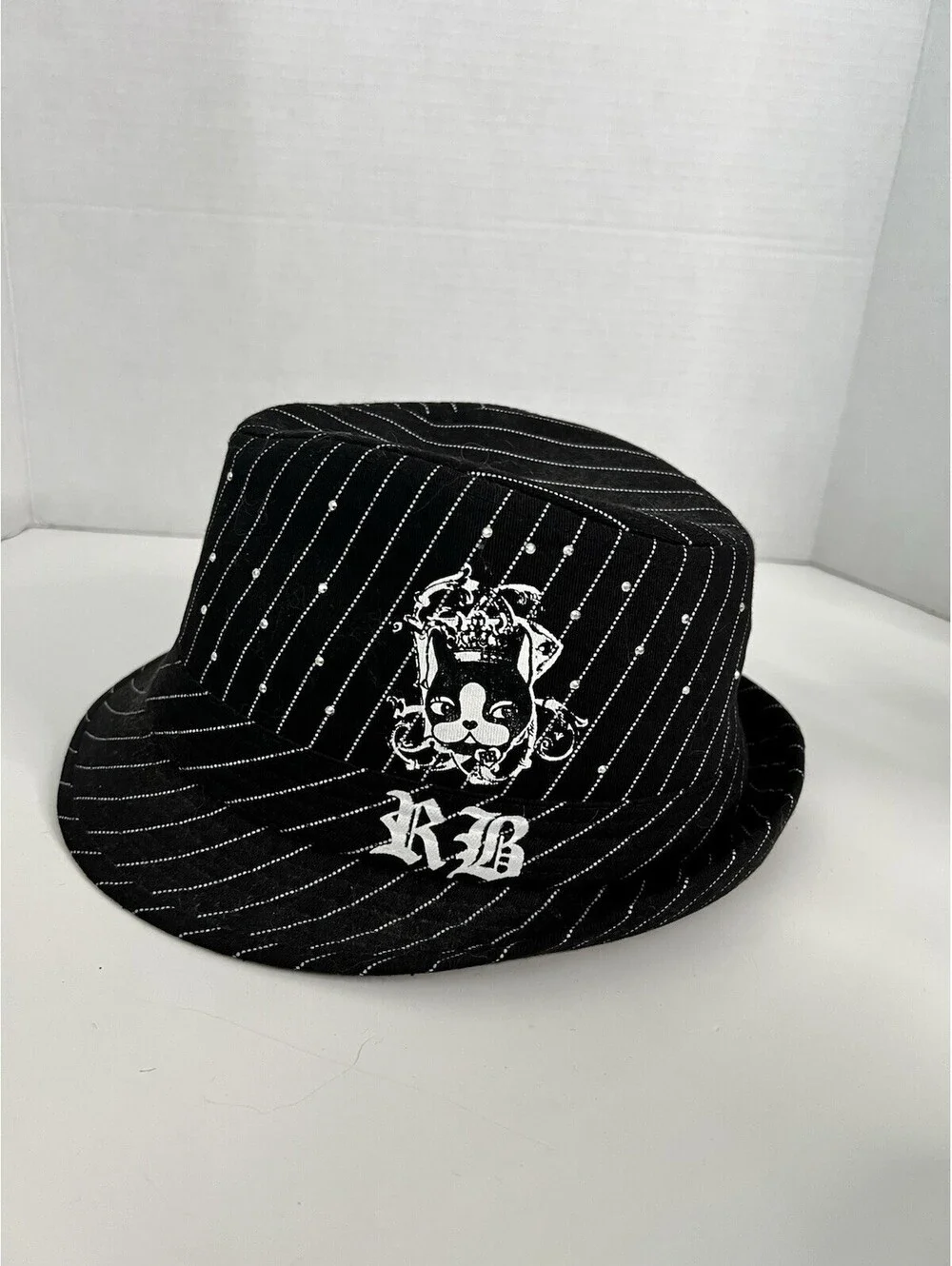 REBECCA BONBON 100% Cotton Fedora Hat Junior